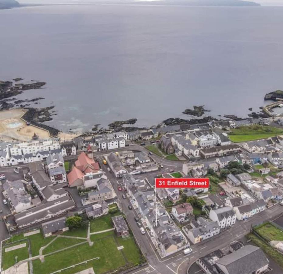 Willa Enfield Street House Behind Portstewart Promenade With Partial Sea View From Front 3 Bed Sleeps 7 Zewnętrze zdjęcie